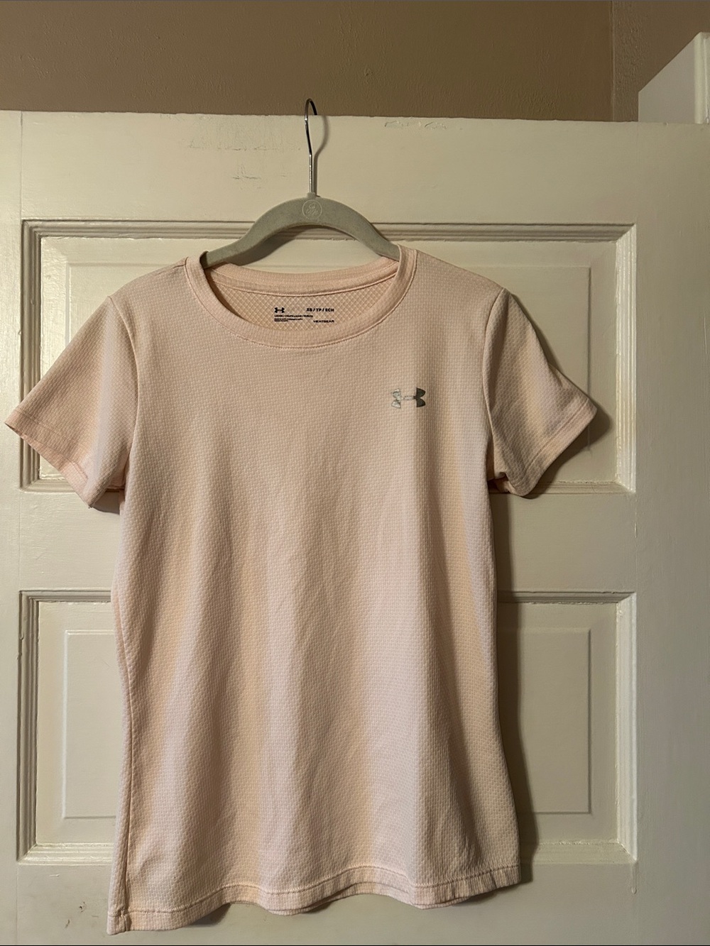 Under Armour Pale Pink Women's Short Sleeve Performance Tee